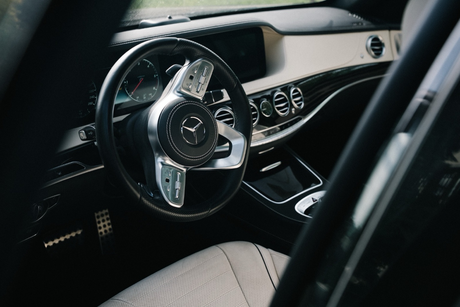 wnętrze Mercedes S-Class